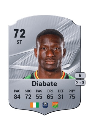 Diabate - 72 - Rare
