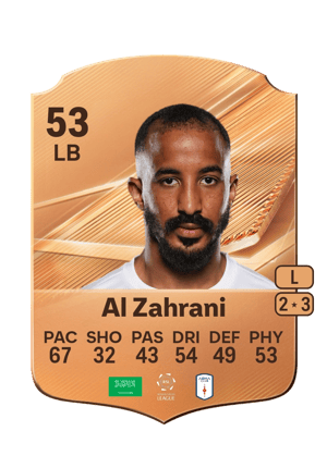 Al Zahrani - 53 - Rare