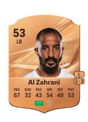Al Zahrani - 53 - Rare