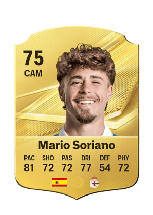 Mario Soriano - 75 - Rare