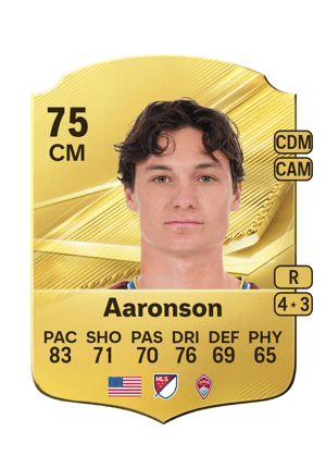Aaronson - 75 - Rare