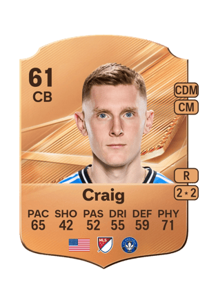 Craig - 61 - Rare