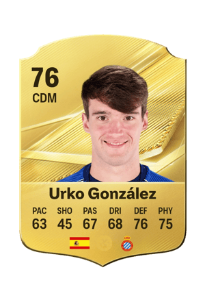 Urko González - 76 - Rare