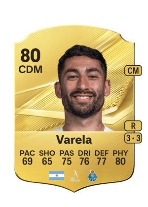 Alan Varela FC 27 Ultimate Team card