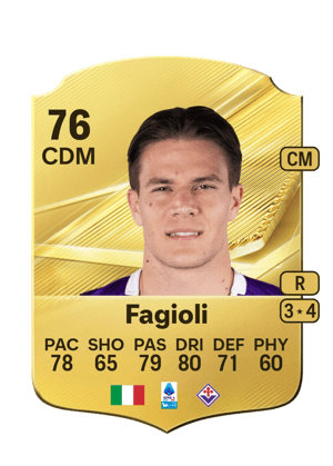 Nicolò Fagioli FC 27 card