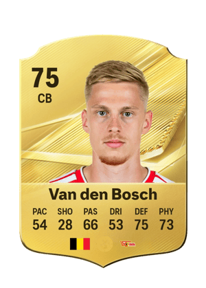 Van den Bosch - 75 - Rare