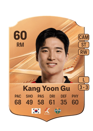 Kang Yoon Gu - 60 - Rare