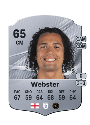 Webster - 65 - Rare
