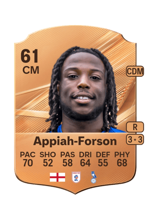 Appiah-Forson - 61 - Rare