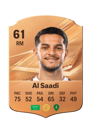 Al Saadi - 61 - Rare