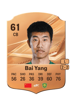 Bai Yang - 61 - Rare