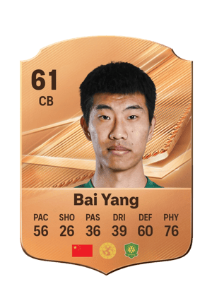 Bai Yang - 61 - Rare