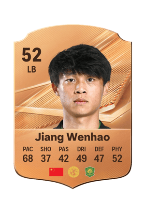 Jiang Wenhao - 52 - Rare