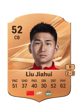 Liu Jiahui - 52 - Rare