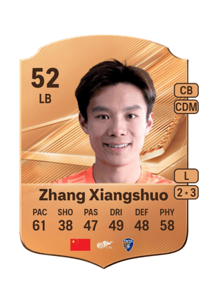 Zhang Xiangshuo - 52 - Rare