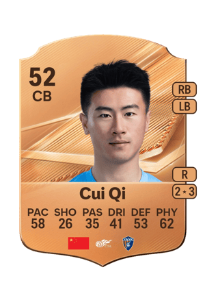 Cui Qi - 52 - Rare