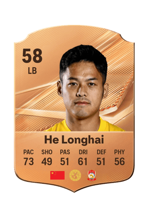 He Longhai - 58 - Rare
