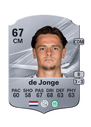 de Jonge - 67 - Rare
