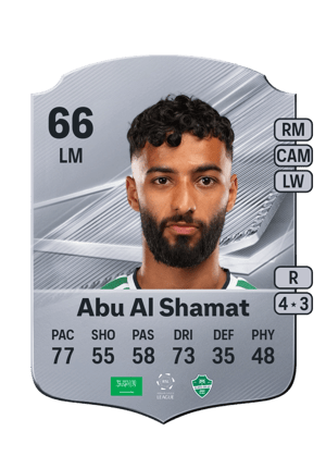 Saleh Abu Al Shamat FC 27 card
