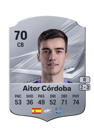 Aitor Córdoba - 70 - Rare