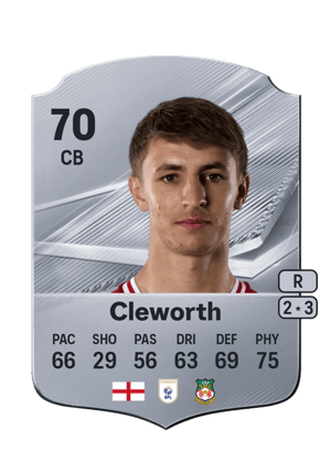 Cleworth - 70 - Rare