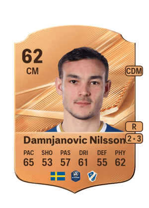 Damnjanovic Nilsson - 62 - Rare