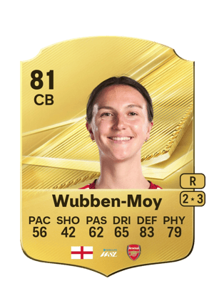 Lotte Wubben-Moy FC 27 Ultimate Team card