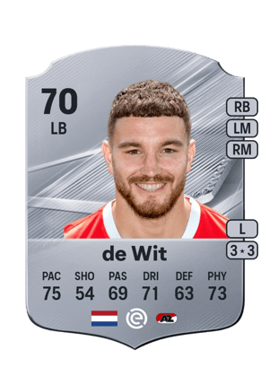 de Wit - 70 - Rare