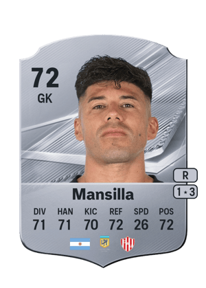 Mansilla - 72 - Rare