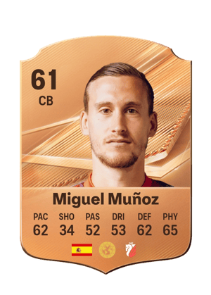 Miguel Muñoz - 61 - Rare