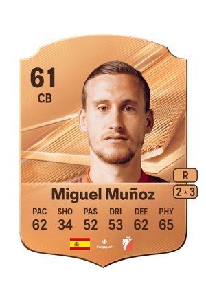 Miguel Muñoz - 61 - Rare
