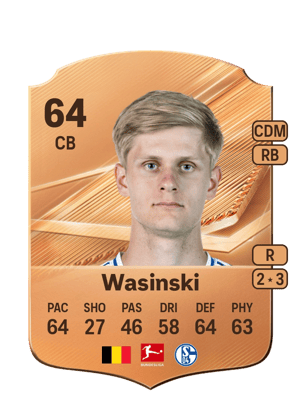 Wasinski - 64 - Rare