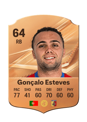 Gonçalo Esteves - 64 - Rare