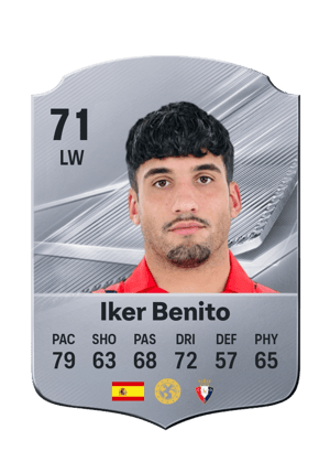 Iker Benito - 71 - Rare