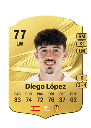 Diego López - 77 - Rare