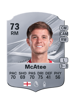 James McAtee-Karte aus FC 27