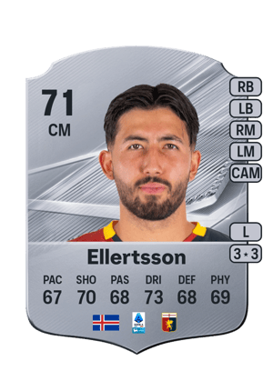 Ellertsson - 71 - Rare