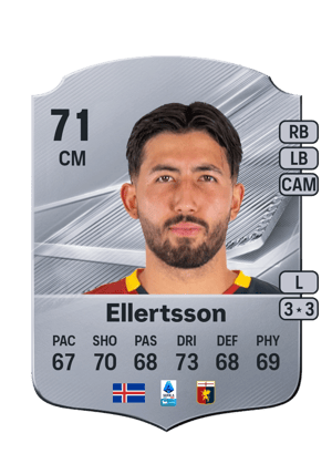 Ellertsson - 71 - Rare