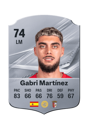 Gabri Martínez - 74 - Rare
