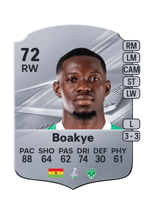 Augustine Boakye FC 27 card