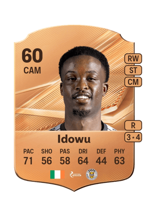 Idowu - 60 - Rare