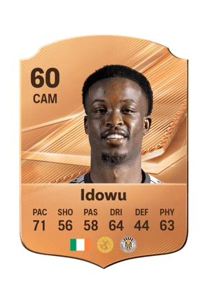 Idowu - 60 - Rare