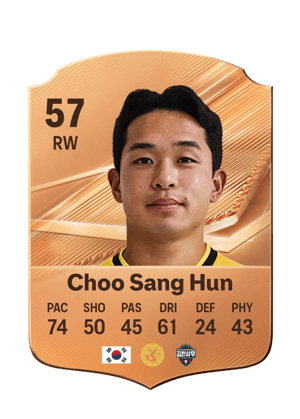 Choo Sang Hun - 57 - Rare