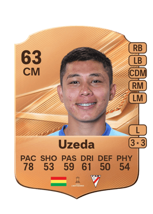 Javier Uzeda FC 27 kartı