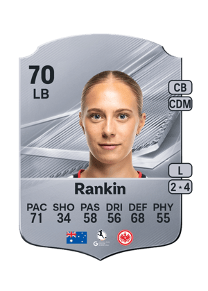 Jamilla Rankin FC 27 Rating - 70 OVR - FUT.GG