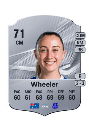 Wheeler - 71 - Rare