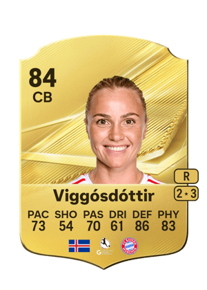 Glódís Perla Viggósdóttir FC 27 Ultimate Team card