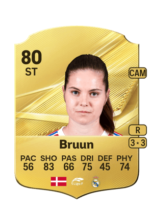 Signe Bruun FC 27 Ultimate Team card