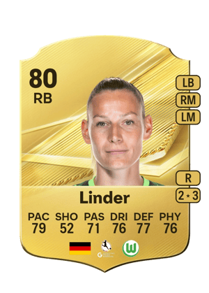 Sarai Linder FC 27 Ultimate Team card