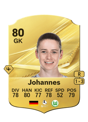 Stina Johannes FC 27 Ultimate Team card